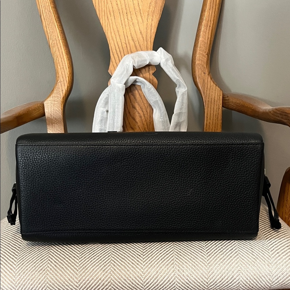 Kate Spade Dumpling Black Pebbled Tote NWT - Picture 4 of 9